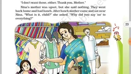 Nina and the baby sparrows ncert english class 3rd with answers हिंदी में_1