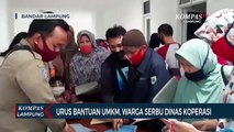 Urus Bantuan UMKM, Warga Padati Kantor Dinas Koperasi