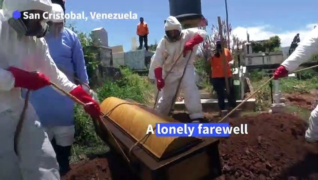 Covid-19 victims buried without fanfare in cemeteries in Venezuela