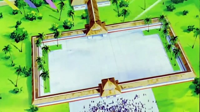 SSJ3 Goku vs Majin Buu, Goku uses Super Saiyan 3 for the first time, Majin Buu kills Babidi Eng Dub