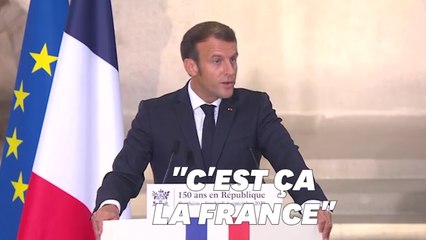 Macron s'oppose aux déboulonnages de statue