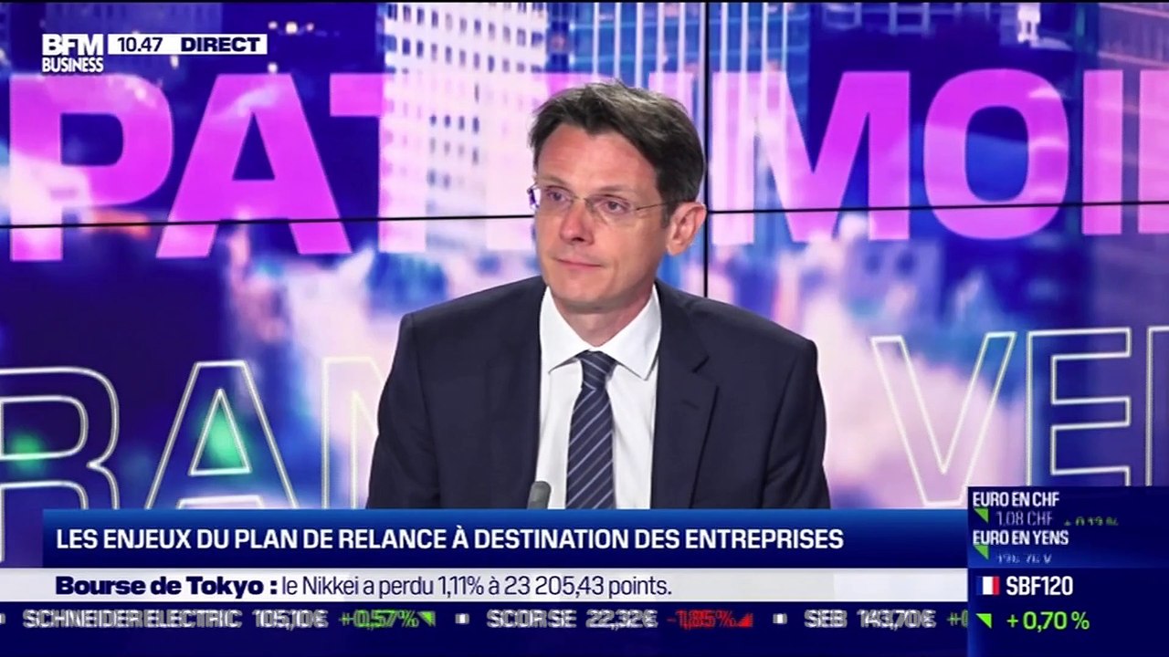 100% Placements: Les enjeux du plan de relance à destination des entreprises - 04/09