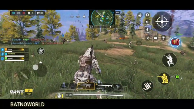 25 KILLS IN CALL OF DUTY MOBILE GAMEPLAY #BATNOWORLD , COD MOBILE GAMEPLAY VIDEO