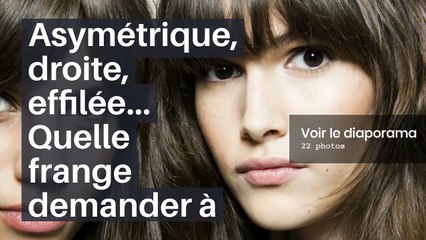 Quelle frange choisir pour un look tendance ? ✂️