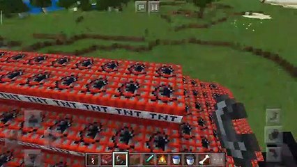Minicraft longest pyramid tnt
