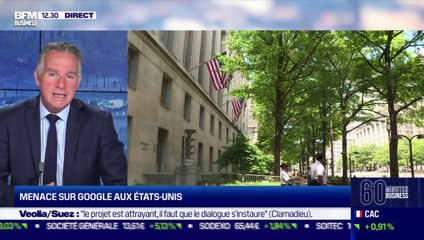 Frédéric Simmotel (BFM Business) : Menace sur Google aux Etats-Unis - 04/09