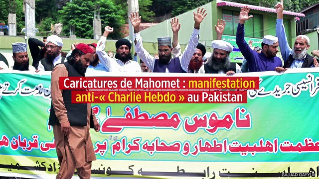 Caricatures de Mahomet : manifestation anti-« Charlie Hebdo » au Pakistan