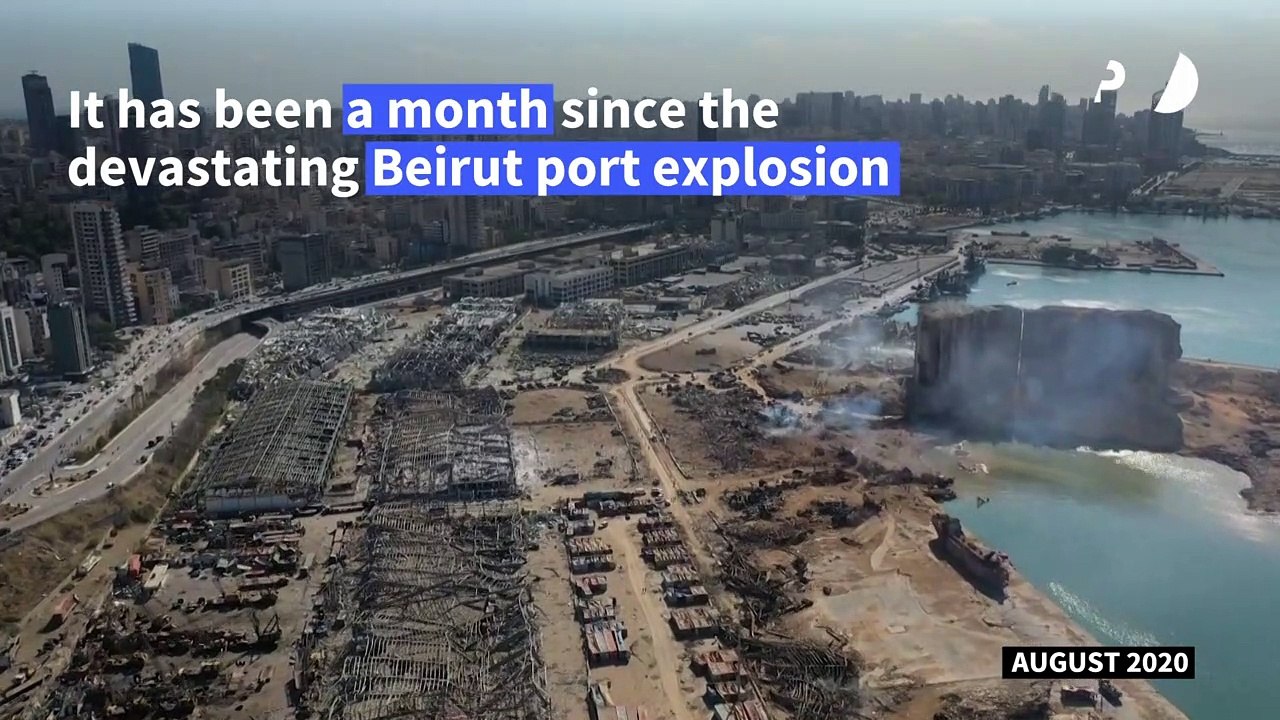 Beirut explosion: one month on