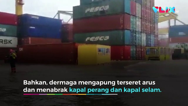 Badai Maysak Acak-acak Markas Militer Rusia