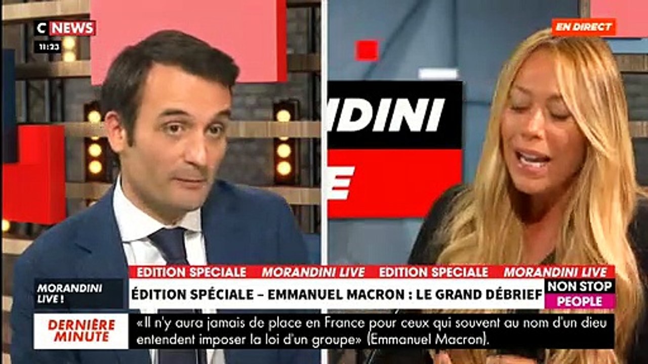 Vif accrochage entre Florian Philippot et Rose Ameziane ce matin dans "Morandini Live": "Vous êtes grotesque !" - VIDEO