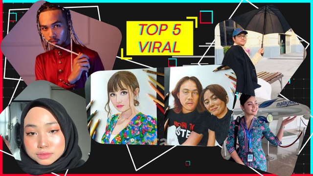 Top 5 Viral: Lelaki suara kepit nyanyi lagu Aku Bidadari Syurgamu, gadis dikecam main filter jerawat