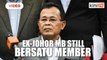 Ex-Johor MB still Bersatu member, disciplinary board clarifies after confusion