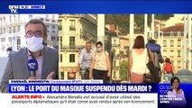La justice suspend l'arrêté rendant obligatoire le port du masque à Lyon et Villeurbanne à compter de mardi prochain
