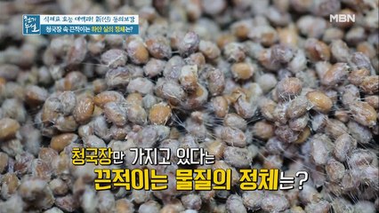 청국장 속 끈적이는 하얀 실, 면역력 증가에 핵심 KEY!