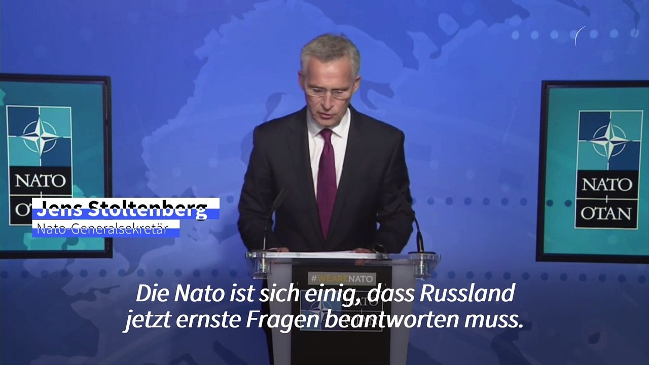 Nato verlangt von Russland Offenlegung von Nowitschok-Programm