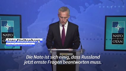 Nato verlangt von Russland Offenlegung von Nowitschok-Programm