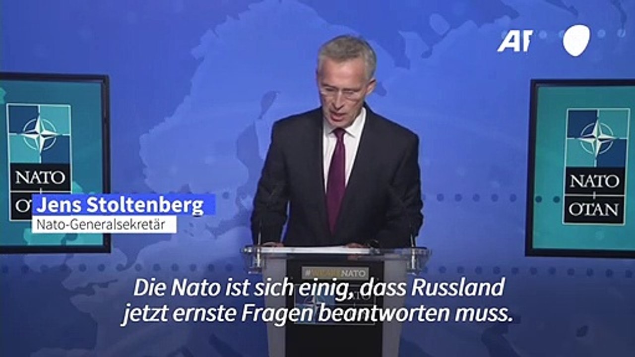 Nato verlangt von Russland Offenlegung von Nowitschok-Programm