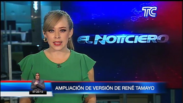 El Noticiero accedió a la ampliación de la versión de Rene Tamayo, exdirector del SECOB, detenido por el caso del hospital de Pedernales