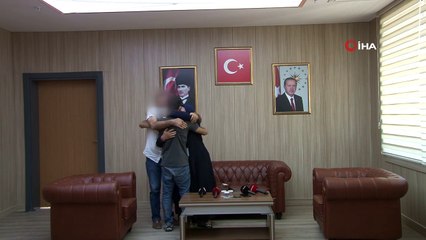 Şırnak'ta güvenlik güçlerine teslim olan terörist Mardin'de ailesiyle buluştu