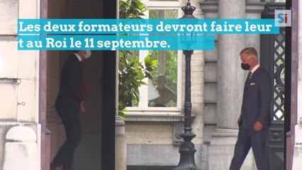 Formation fédérale: Egbert Lachaert et Conner Rousseau nommés préformateurs