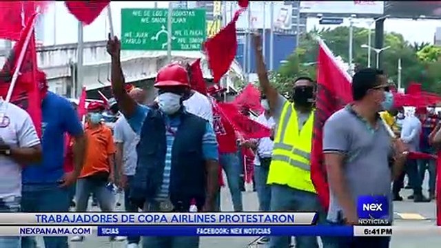 Trabajadores de Copa Airlines protestaron - Nex Noticias