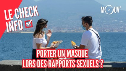 Faut-il porter un masque lors des rapports sexuels ?