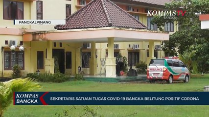 Sekretaris Satuan Tugas Covid-19 Bangka Belitung, Positif Corona