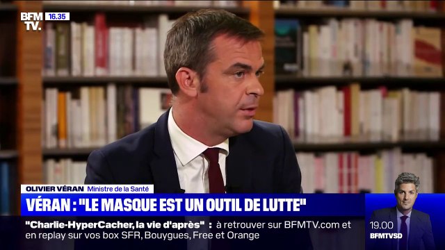 Olivier Véran: Le masque est un outil de lutte contre la diffusion du virus