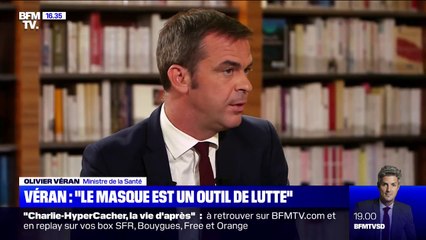 Olivier Véran: "Le masque est un outil de lutte contre la diffusion du virus"