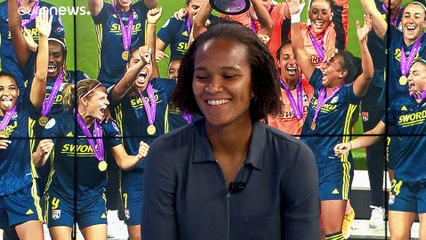 O orgulho da capitã Wendie Renard do Olympique Lyonnais