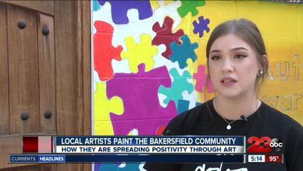 Artists are making it their mission to spread positivity during the COVID-19 pandemic