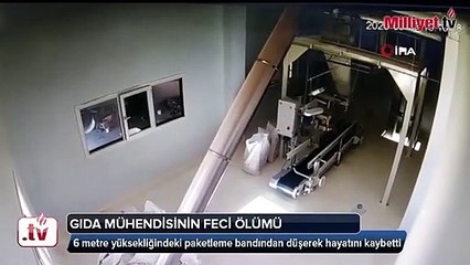 Mersin’de gıda mühendisi paketleme bandından düşerek öldü!