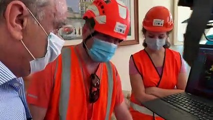 Buscas por possível sobrevivente em Beirute