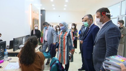 İmtihana hazırlanan memur adaylarına moral