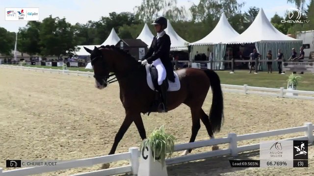 GN2020 | DR_03_Vierzon | Pro Elite Grand Prix - Grand National | Camille CHERET JUDET | DUKE OF SWING