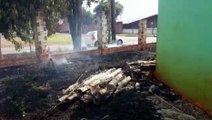 Corpo de Bombeiros controla incêndio no Pioneiros Catarinenses