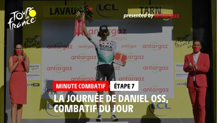 #TDF2020 - Étape 7 / Stage 7 - Antargaz most aggressive rider Minute / Minute du Combatif
