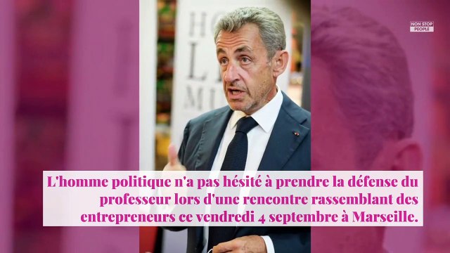 Nicolas Sarkozy : son soutien inconditionnel envers Didier Raoult