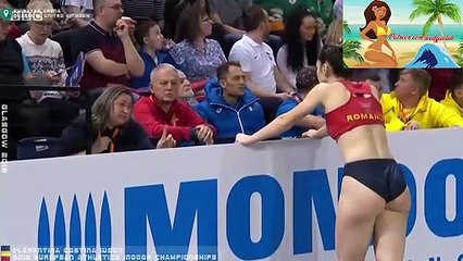 Florentina Iusco Wedgie - Long Jump Sports | 2020 European Indoor Championships Hot Female Athletes Booty Shorts