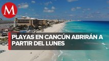 En Quintana Roo, reabrirán más playas por el cambio de semáforo de covid