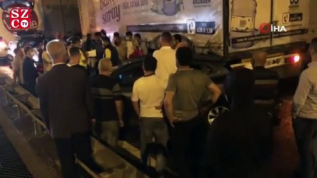 TEM’de zincirleme kaza: 28 araç birbirine girdi