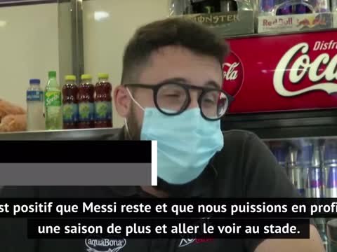Transferts - Les supporters du barça ravis de voir Messi rester au Barça
