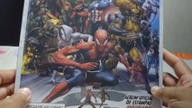 Álbum Marvel 80th Panini    Unboxing