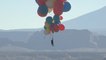 David Blaine Floats To 24,000 Feet With Helium Balloons