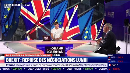 À la une de la semaine prochaine: Reprise des négociations sur le Brexit lundi - 04/09
