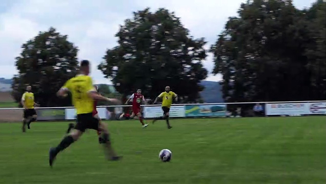 Das 2:0 für Groß Schneen gegen Gleichen (A) durch Yusuf Beyazit