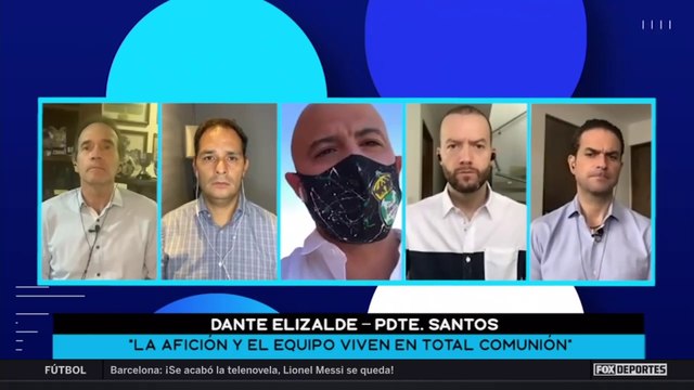 Dante Elizalde, presidente de Santos, en EXCLUSIVA: FOX Sports Radio