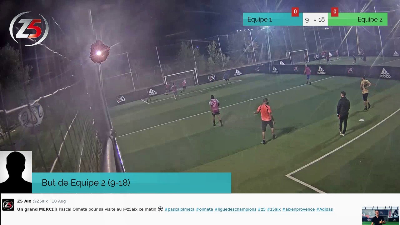 But de Equipe 2 (9-18)