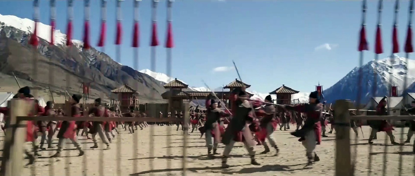 Mulan Movie Clip - Fight Scene - Mulan vs Honghui - video Dailymotion