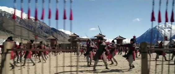 Mulan Movie Clip - Fight Scene - Mulan vs Honghui